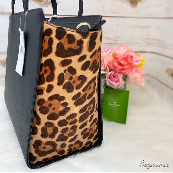 Kate spade bag Hayden leopard large Wild Tiger - Picture 6 of 7